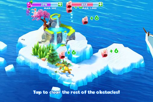 Gameplay screenshots of the Ice age: Adventures for iPad, iPhone or iPod.