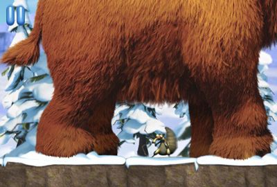Gameplay screenshots of the Ice Age: Dawn Of The Dinosaurs for iPad, iPhone or iPod.