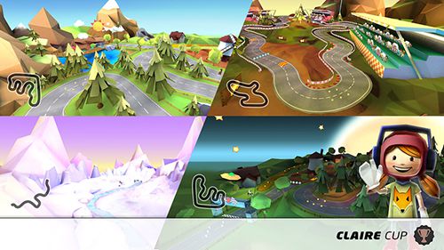 Download app for iOS King of karts: 3D racing fun, ipa full version.