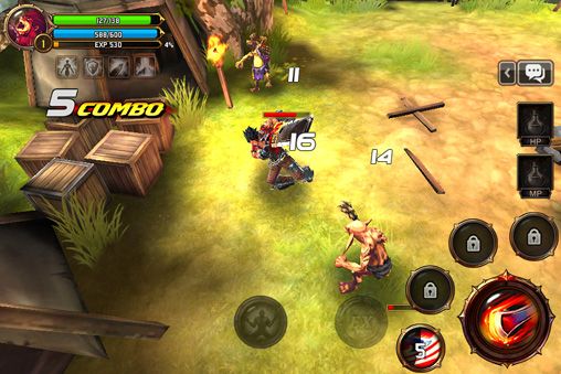 Gameplay screenshots of the Kritika: Chaos unleashed for iPad, iPhone or iPod.