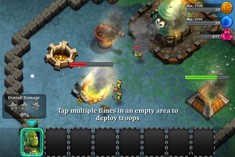 Gameplay screenshots of the League of shadows for iPad, iPhone or iPod.