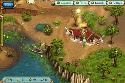 Gameplay screenshots of the Legends of Atlantis: Exodus premium for iPad, iPhone or iPod.
