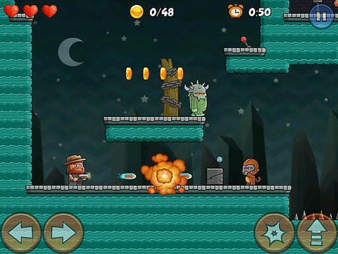 Gameplay screenshots of the Lethal Lance for iPad, iPhone or iPod.
