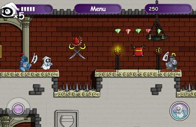 Gameplay screenshots of the Little Ghost for iPad, iPhone or iPod.