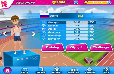 Download app for iOS London 2012 - Official Mobile Game, ipa full version.