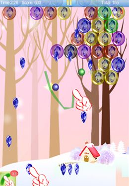 Download app for iOS Magic Finger: Christmas Bubble, ipa full version.