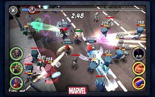 Download app for iOS Marvel: Mighty heroes, ipa full version.