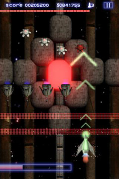 Gameplay screenshots of the Nanoids for iPad, iPhone or iPod.