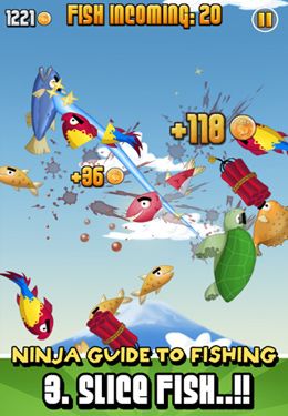 Download app for iOS Ninja Fishing, ipa full version.