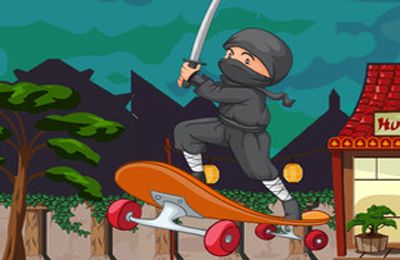 Download app for iOS Ninja On Skateboard Pro, ipa full version.