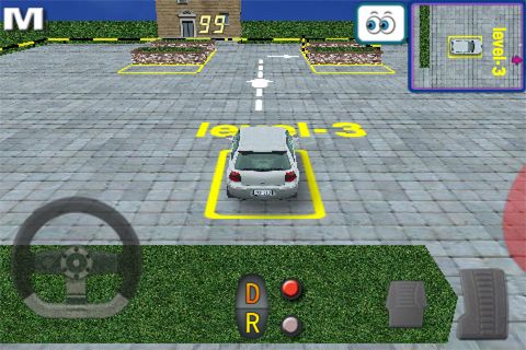 Gameplay screenshots of the Parking 3D for iPad, iPhone or iPod.