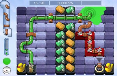 Gameplay screenshots of the Pipe Mania for iPad, iPhone or iPod.