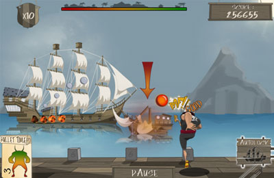 Download app for iOS Pirate : Cannonball Siege, ipa full version.