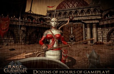 Gameplay screenshots of the Rage of the Gladiator for iPad, iPhone or iPod.