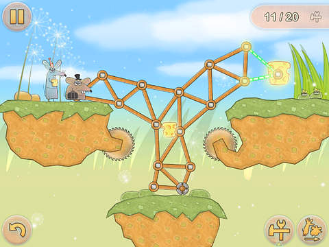 Gameplay screenshots of the Ratventure for iPad, iPhone or iPod.