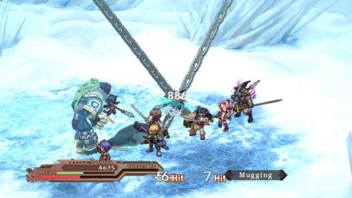 Gameplay screenshots of the Record of Agarest war zero for iPad, iPhone or iPod.