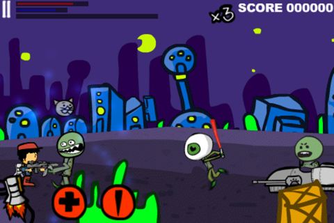 Gameplay screenshots of the Rocket boy for iPad, iPhone or iPod.