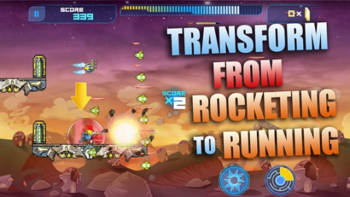 Download app for iOS Rocket Runner, ipa full version.