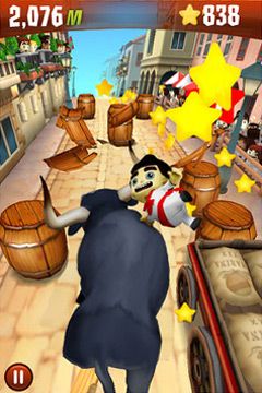 Gameplay screenshots of the Running with Friends Paid for iPad, iPhone or iPod.