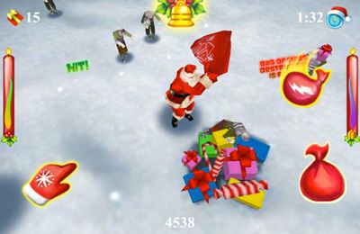 Download app for iOS Santa vs Zombies 3D, ipa full version.