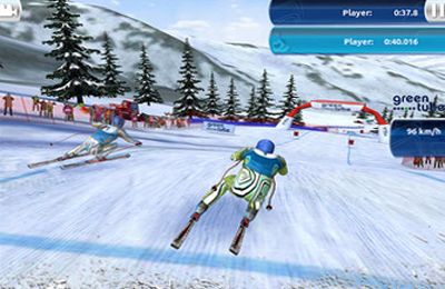Gameplay screenshots of the Ski Challenge 13 for iPad, iPhone or iPod.