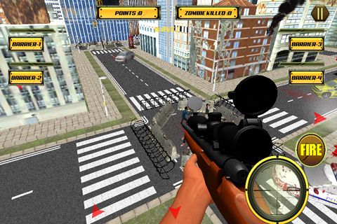 Download app for iOS Sniper city: Zombies, ipa full version.