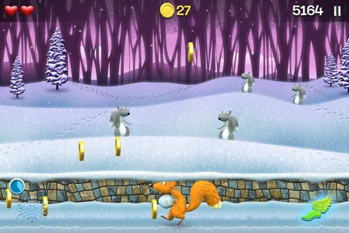 Gameplay screenshots of the Snow brawlin' xtreme for iPad, iPhone or iPod.
