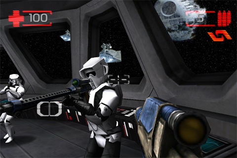 Gameplay screenshots of the Star wars: Imperial academy for iPad, iPhone or iPod.