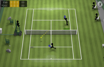 Download app for iOS Stickman Tennis, ipa full version.