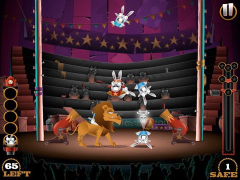 Download app for iOS Stunt bunnies: Circus, ipa full version.