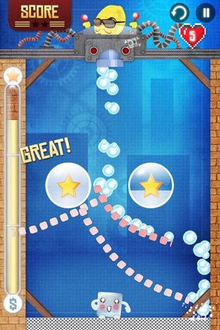 Gameplay screenshots of the Sugar kid for iPad, iPhone or iPod.