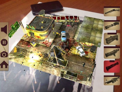 Download app for iOS Table zombies: Augmented reality game, ipa full version.