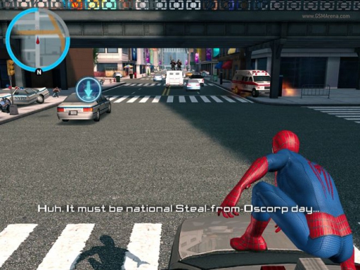 Gameplay screenshots of the The amazing Spider-man 2 for iPad, iPhone or iPod.
