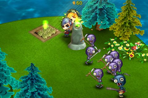 Gameplay screenshots of the The return of the heroes for iPad, iPhone or iPod.