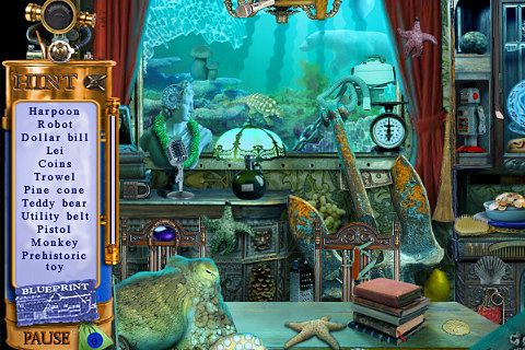 Gameplay screenshots of the Titanic: Hidden expedition for iPad, iPhone or iPod.
