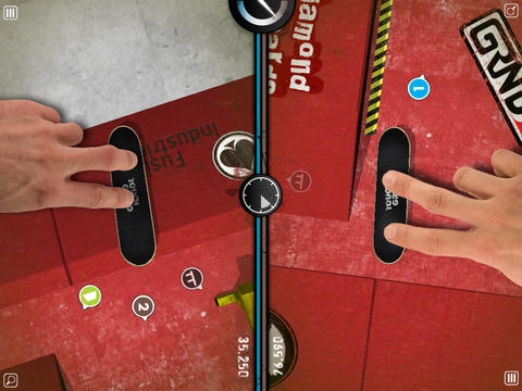 Gameplay screenshots of the Touchgrind for iPad, iPhone or iPod.