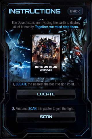 Gameplay screenshots of the Transformers 3: Defend the earth for iPad, iPhone or iPod.