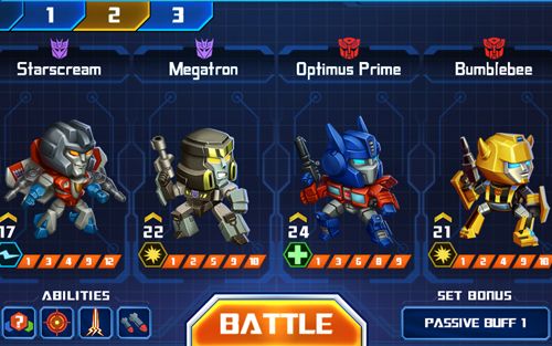 Download app for iOS Transformers: Battle tactics, ipa full version.