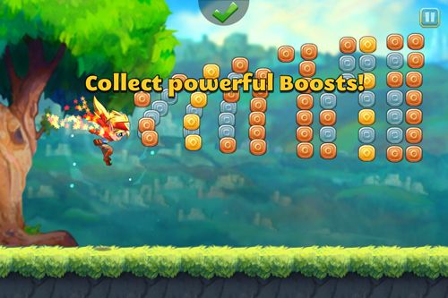 Gameplay screenshots of the Treasure run! for iPad, iPhone or iPod.