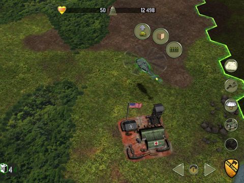 Gameplay screenshots of the Vietnam '65 for iPad, iPhone or iPod.
