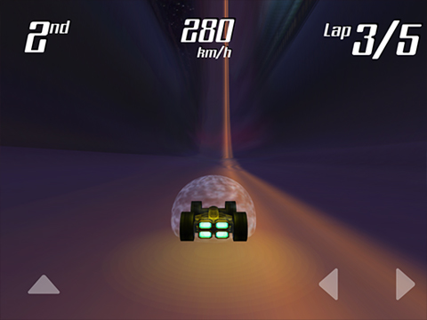 Gameplay screenshots of the Wall race for iPad, iPhone or iPod.