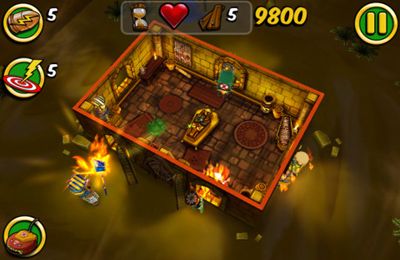 Gameplay screenshots of the Zombie Wonderland 2 for iPad, iPhone or iPod.