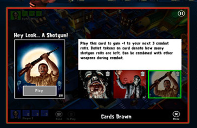 Gameplay screenshots of the Zombies !!! for iPad, iPhone or iPod.