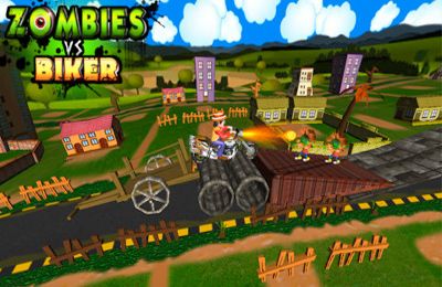 Download app for iOS Zombies vs Biker (3D Bike racing games), ipa full version.
