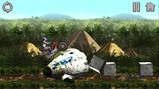 Gameplay screenshots of the Bike mania 2 for iPad, iPhone or iPod.