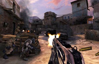 Gameplay screenshots of the Call of Duty: Strike Team for iPad, iPhone or iPod.