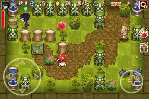 Gameplay screenshots of the Crazy bomber for iPad, iPhone or iPod.