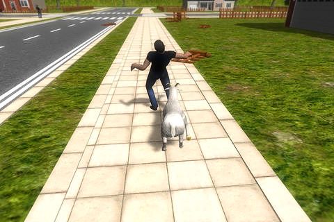 Gameplay screenshots of the Crazy goat for iPad, iPhone or iPod.