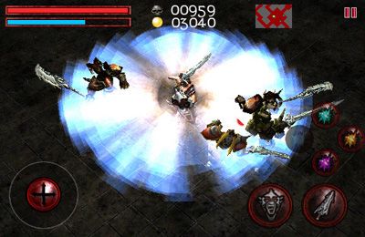 Gameplay screenshots of the Deadly Dungeon for iPad, iPhone or iPod.