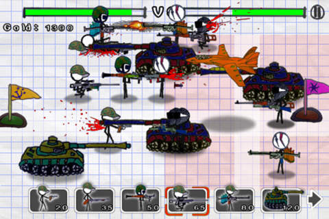 Download app for iOS Doodle wars: Modern warfare, ipa full version.